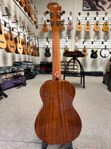 Kala KA-POI-ACA-T Luthier Series Solid Acacia Poi Tenor w/Case - Poi Pounder