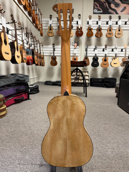 PONO MGBD-6 Solid Mango Deluxe 6-String Guitalele w/Case - Guitarlele - Ukulele