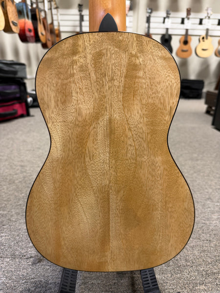 PONO MGBD-6 Solid Mango Deluxe 6-String Guitalele w/Case - Guitarlele - Ukulele