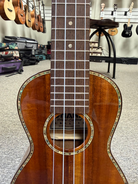 OHANA SK-270M Solid Acacia Super Soprano Ukulele - Soprano Long Neck