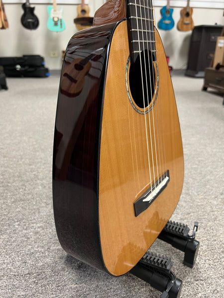 Romero Creations Daniel Ho 6 String Solid Cedar/Rosewood Baritone Ukulele/Guitar w/Case - RC-DHo6-CRW - Aloha City Ukes
