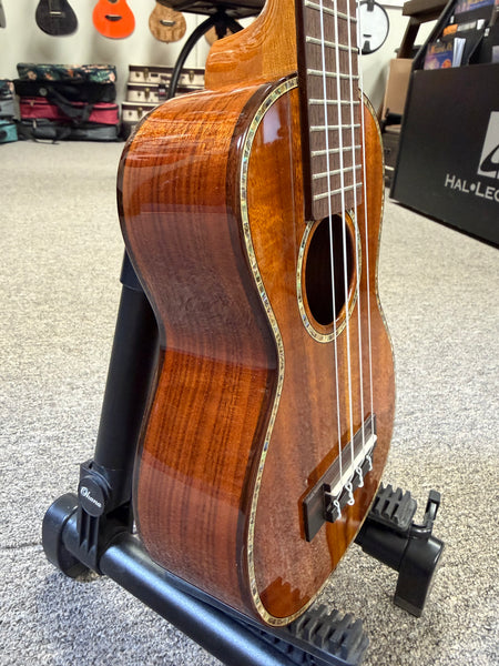 OHANA SK-270M Solid Acacia Super Soprano Ukulele - Soprano Long Neck