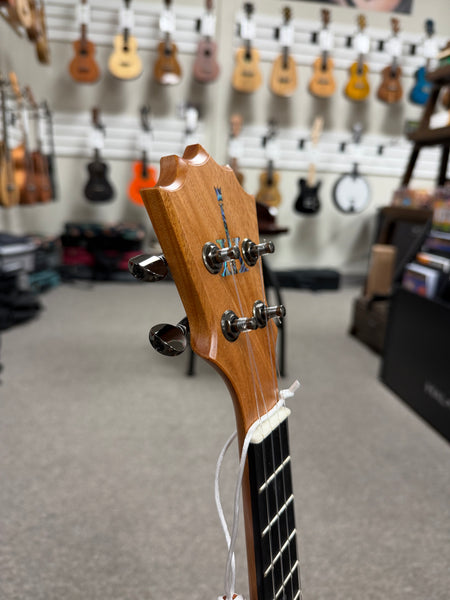 KoAloha KTM-10 Solid Koa Pikake Tenor Ukulele w/Case #1 - Made In Hawaii - Satin Finish