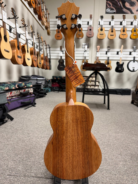 KoAloha KTM-10 Solid Koa Pikake Tenor Ukulele w/Case #1 - Made In Hawaii - Satin Finish