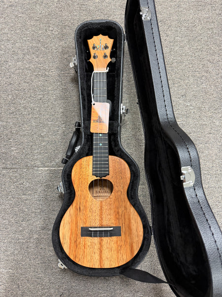 KoAloha KTM-10 Solid Koa Pikake Tenor Ukulele w/Case #1 - Made In Hawaii - Satin Finish