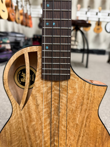 Flight Aviator Solid Mango/Okume Tenor Ukulele w/Case #2