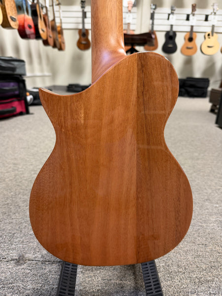 KALA Night Owl Acacia Revelator Electric Tenor Ukulele w/Case