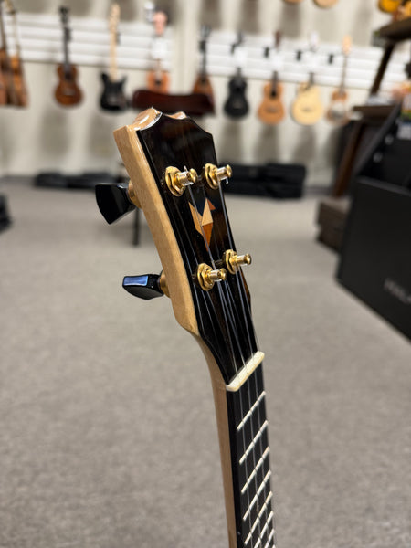 Rebel Creme Brulee Solid Mango Soprano Ukulele w/Case - B Stock