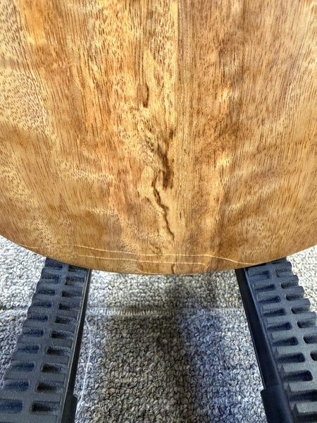 Rebel Creme Brulee Solid Mango Soprano Ukulele w/Case - B Stock