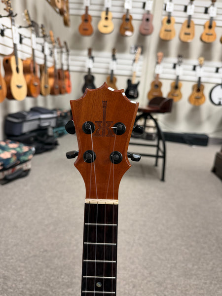 KoAloha KTM-00 Solid Koa Electric Tenor Ukulele w/Case - Pre Loved