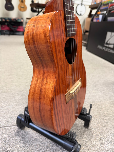 KoAloha KTM-00 Solid Koa Electric Tenor Ukulele w/Case - Pre Loved