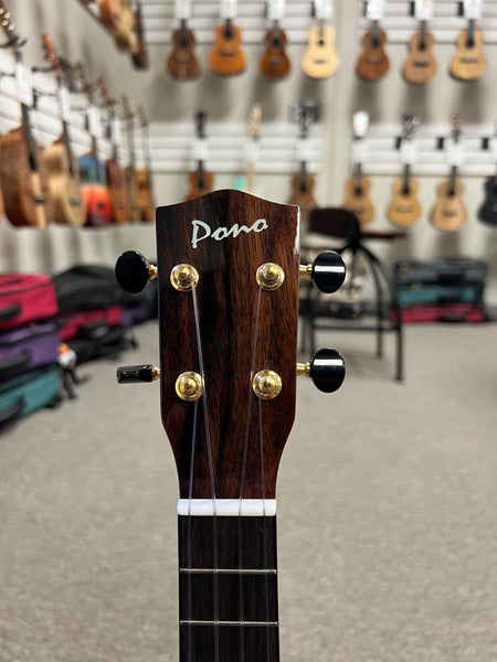 Pono ACD Solid Acacia Concert Deluxe Ukulele