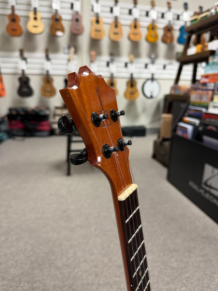 KoAloha KTM-00 Solid Koa Electric Tenor Ukulele w/Case - Pre Loved