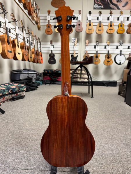 KoAloha KTM-00 Solid Koa Electric Tenor Ukulele w/Case - Pre Loved