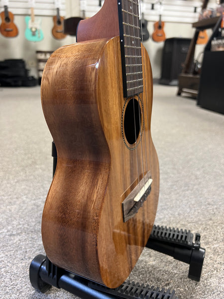 Pono ACD Solid Acacia Concert Deluxe Ukulele