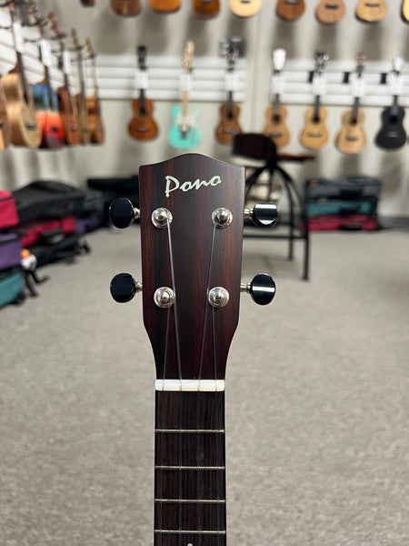 PONO MGCP Solid Mango Pineapple Concert Ukulele