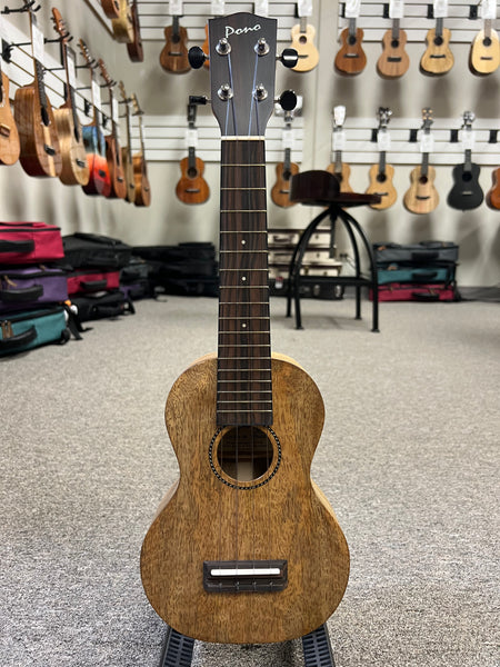 Pono MGS Solid Mango Soprano Ukulele