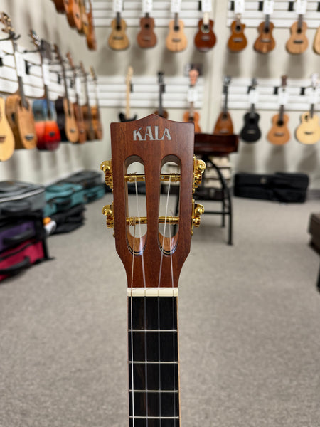 KALA KA-AMHG-ST Solid Mahogany Tenor XL Ukulele - Super Tenor