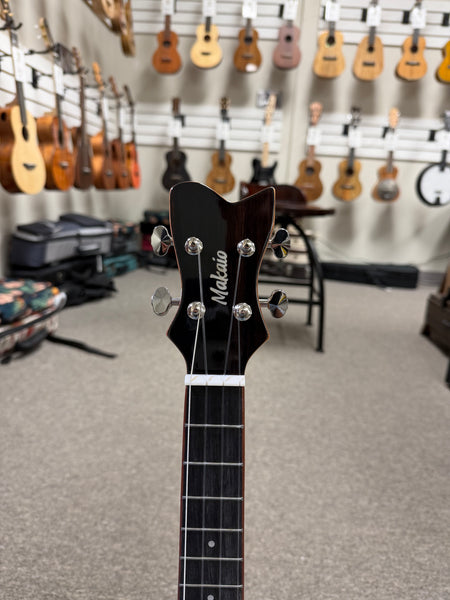 Makaio MKTP-10 Koa Pineapple Concert Long Neck Ukulele w/Case