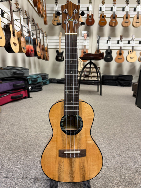 KUMU CM-68 Spalted Mango Concert Ukulele #1 - Matte Finish