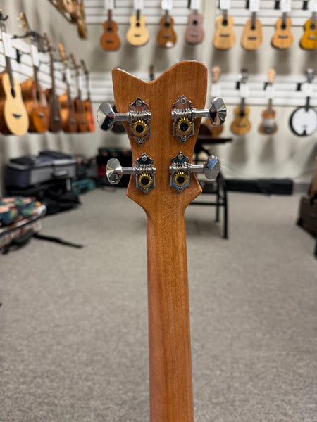 Makaio MKTP-10 Koa Pineapple Concert Long Neck Ukulele w/Case
