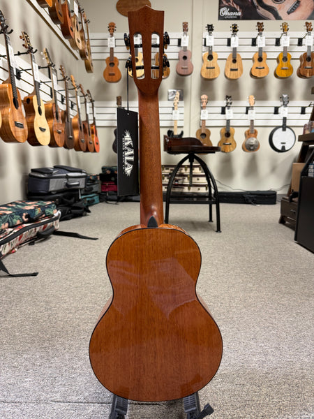 KALA KA-CT-SMH-TG Solid Mahogany Tenor Ukulele W/Case - Contour Series