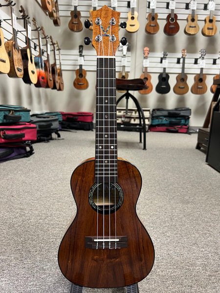KUMU CM-54A Koa Concert Ukulele - Matte Finish