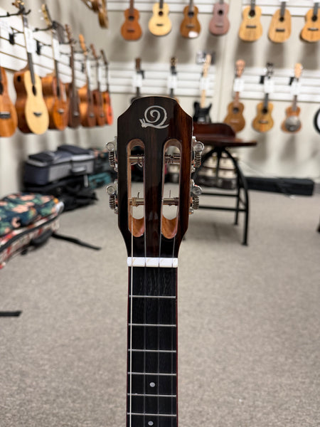 SNAIL S60T Solid Acacia Tenor Ukulele w/Case #3 - Comfort Armrest