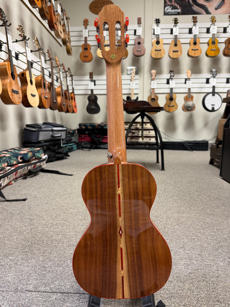 SNAIL S60T Solid Acacia Tenor Ukulele w/Case #3 - Comfort Armrest