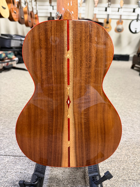 SNAIL S60T Solid Acacia Tenor Ukulele w/Case #3 - Comfort Armrest