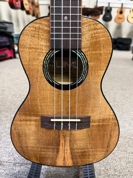 KUMU CM-68 Spalted Mango Concert Ukulele #2 - Matte Finish