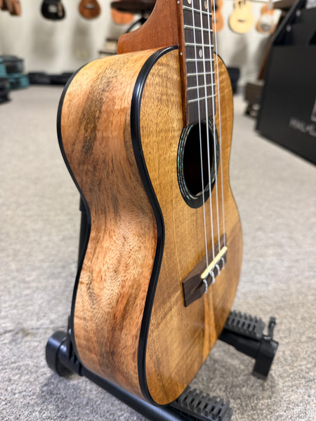KUMU CM-68 Spalted Mango Concert Ukulele #2 - Matte Finish