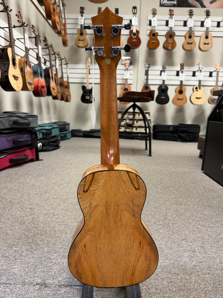 KUMU CM-68 Spalted Mango Concert Ukulele #2 - Matte Finish