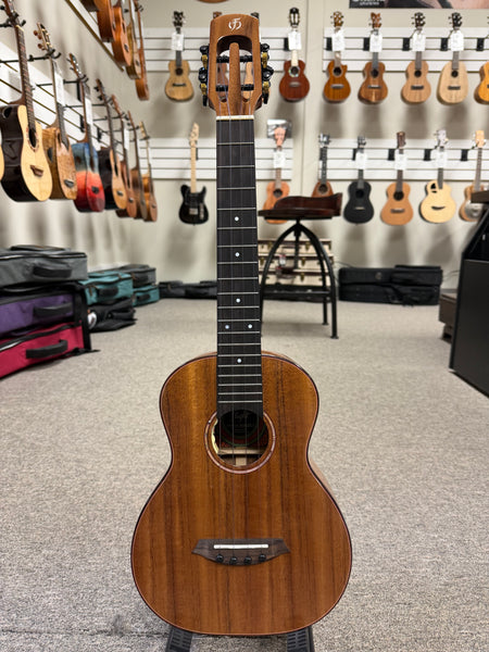 Flight Phantom Solid Acacia Electric Tenor Ukulele w/Case - Royal Series