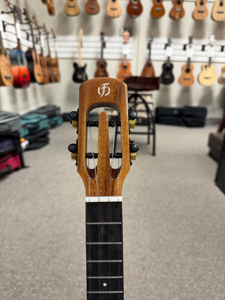 Flight Phantom Solid Acacia Electric Tenor Ukulele w/Case - Royal Series