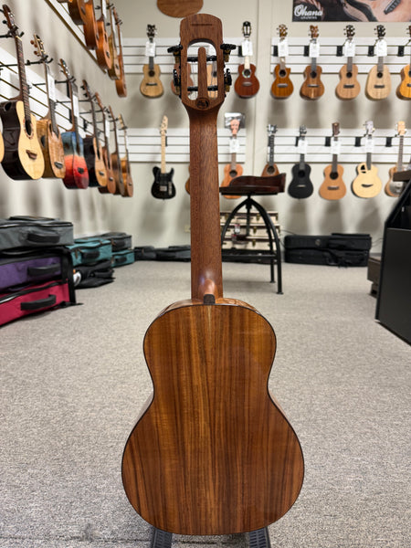 Flight Phantom Solid Acacia Electric Tenor Ukulele w/Case - Royal Series