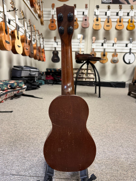 Vintage 1940's Favilla Solid Mahogany Soprano Ukulele - Pre-Loved