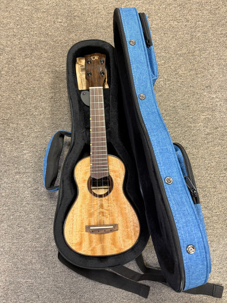 Oli X1-SMG Solid Mango Soprano Ukulele w/Case