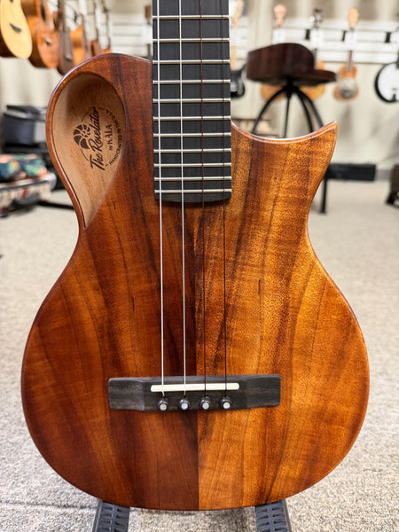 KALA Revelator Koa Electric Tenor Ukulele w/Case - Made In The U.S.A.