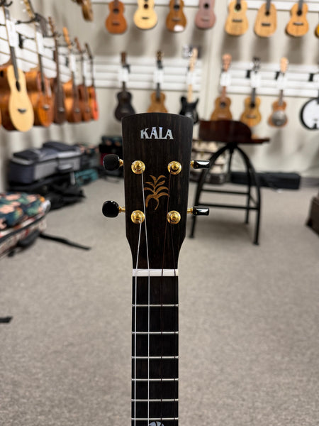 KALA Revelator Koa Electric Tenor Ukulele w/Case - Made In The U.S.A.