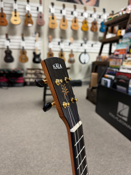 KALA Revelator Koa Electric Tenor Ukulele w/Case - Made In The U.S.A.