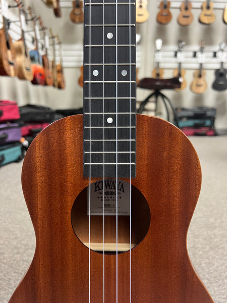 Kiwaya KBU-1 Mahogany Baritone Ukulele w/Case