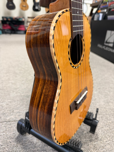 Millar TK-260W Solid Cypress/Rosewood Tenor Ukulele