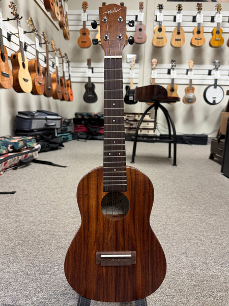 Millar TA-240 Solid Acacia Concert Ukulele