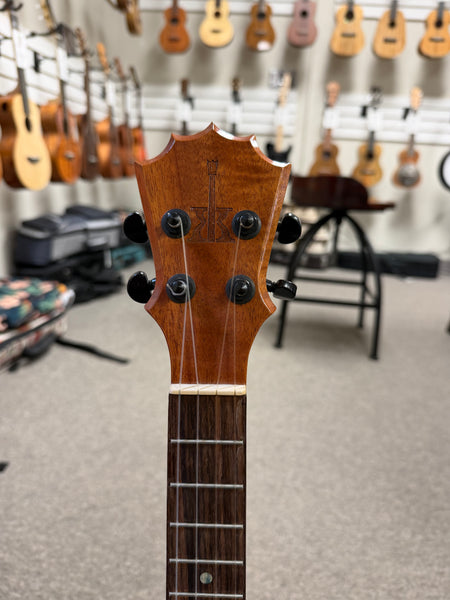 KoAloha KTMS-00 Slimline Solid Koa Electric Tenor Ukulele w/Case - Pre Loved