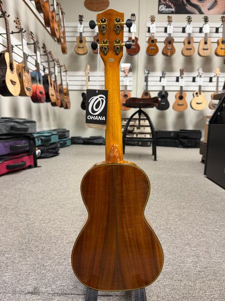 OHANA CK-270G Solid Acacia Concert Ukulele