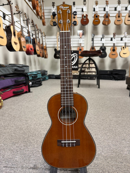 Ohana CK-35G Solid Mahogany Concert Ukulele