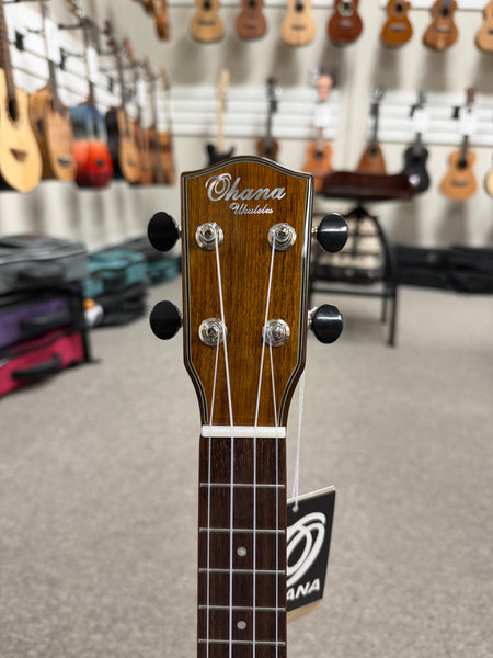 Ohana CK-35G Solid Mahogany Concert Ukulele