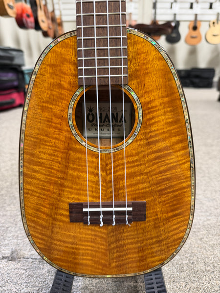 OHANA PKC-220G Solid Mango Pineapple Concert Ukulele