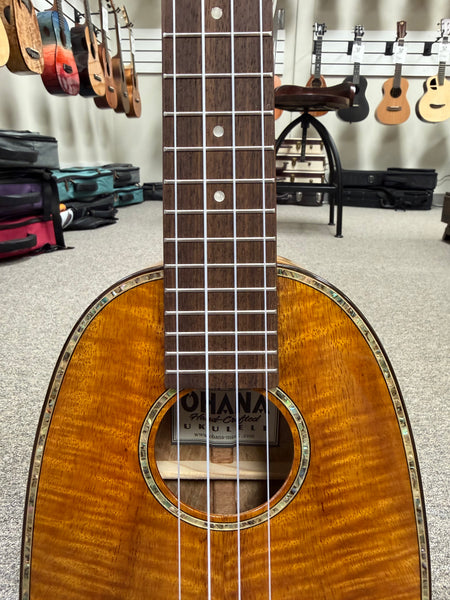 OHANA PKC-220G Solid Mango Pineapple Concert Ukulele